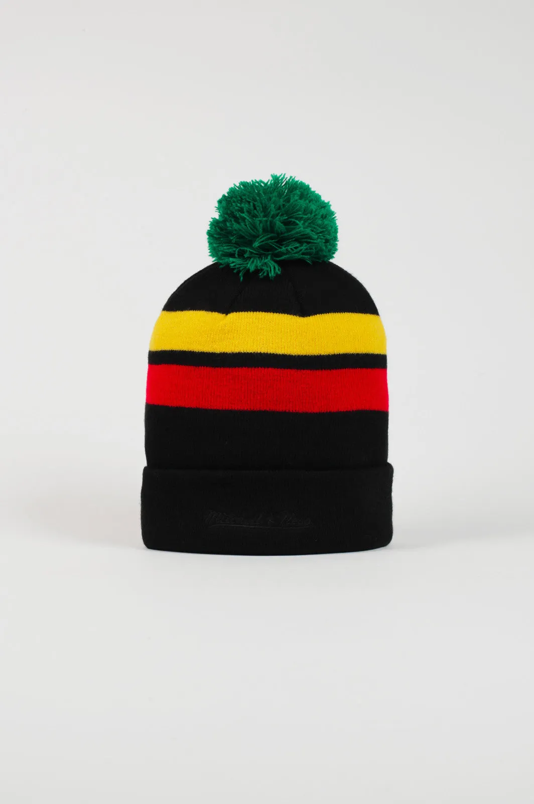 Multicolor Logo Striped Beanie