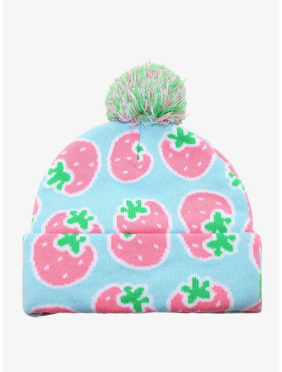 My Melody Strawberry Winter Hat (Beanie)