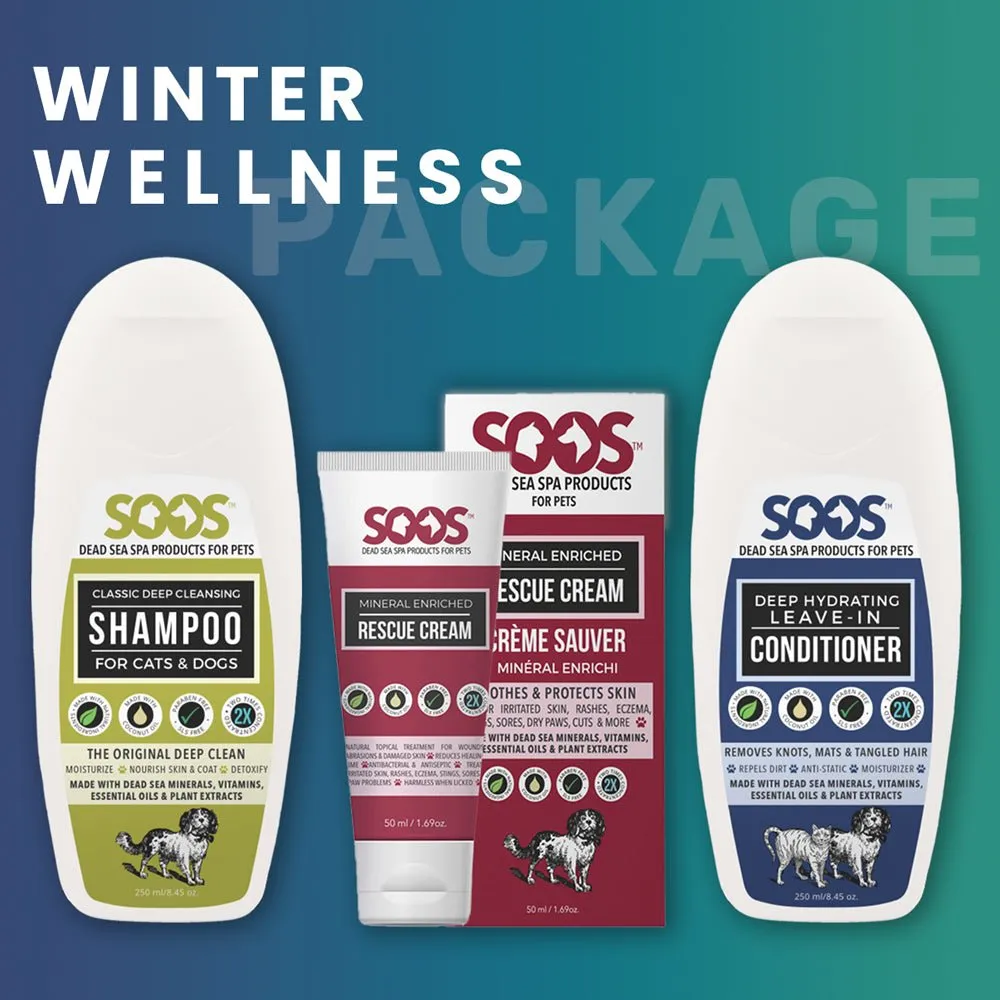 Natural Dead Sea Pet's Winter Wellness Package for Dogs & Cats