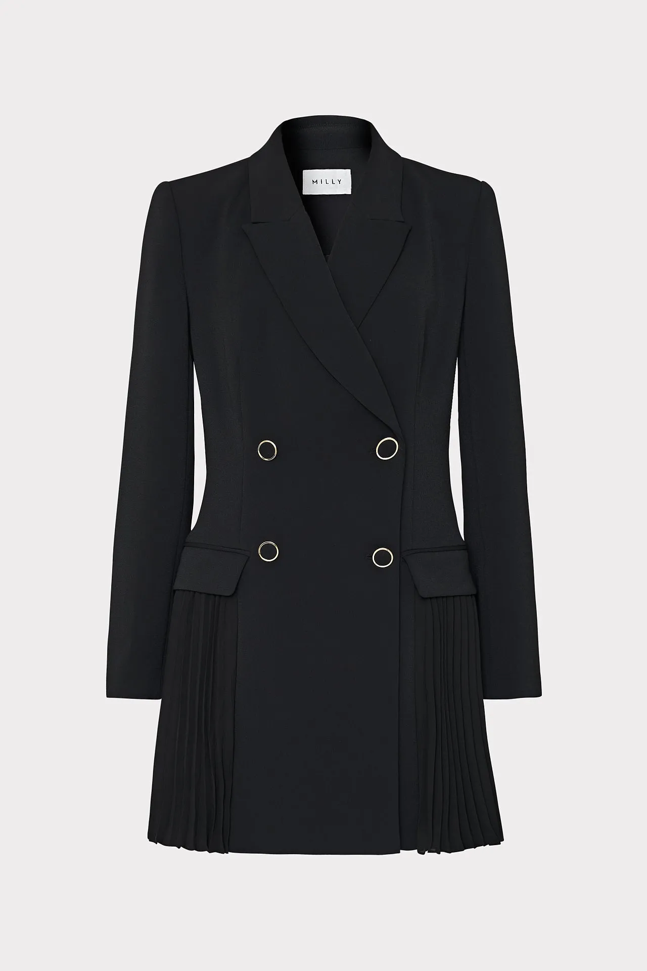 Noora Pleated Blazer Dress