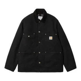 OG CHORE COAT BLACK / BLACK AGED CANVAS