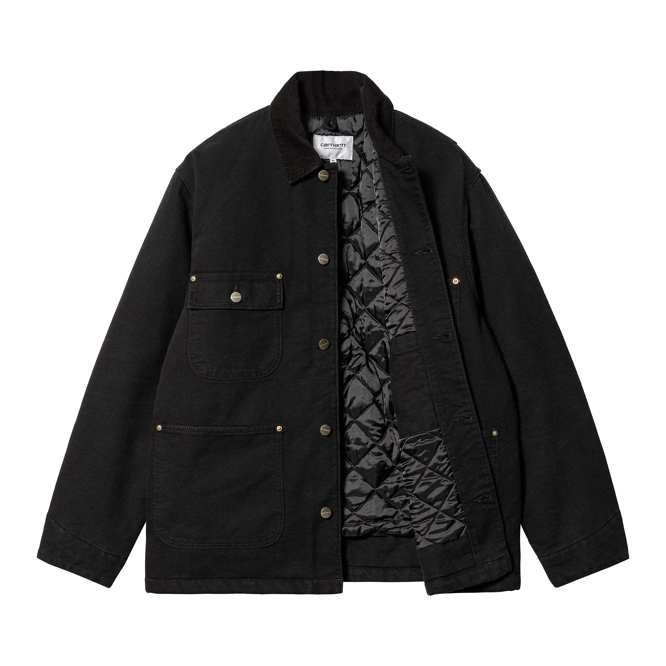 OG CHORE COAT BLACK / BLACK AGED CANVAS