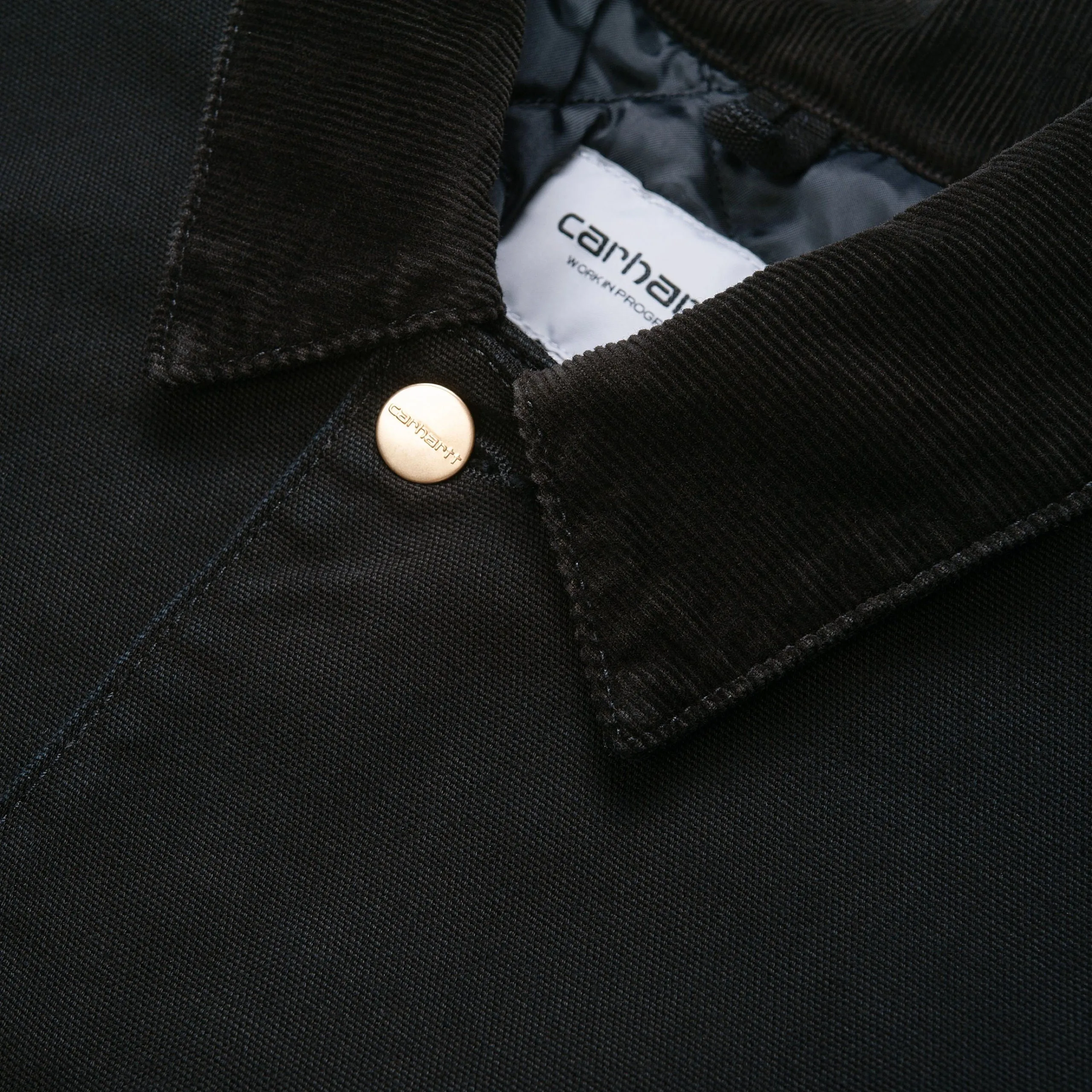 OG CHORE COAT BLACK / BLACK AGED CANVAS