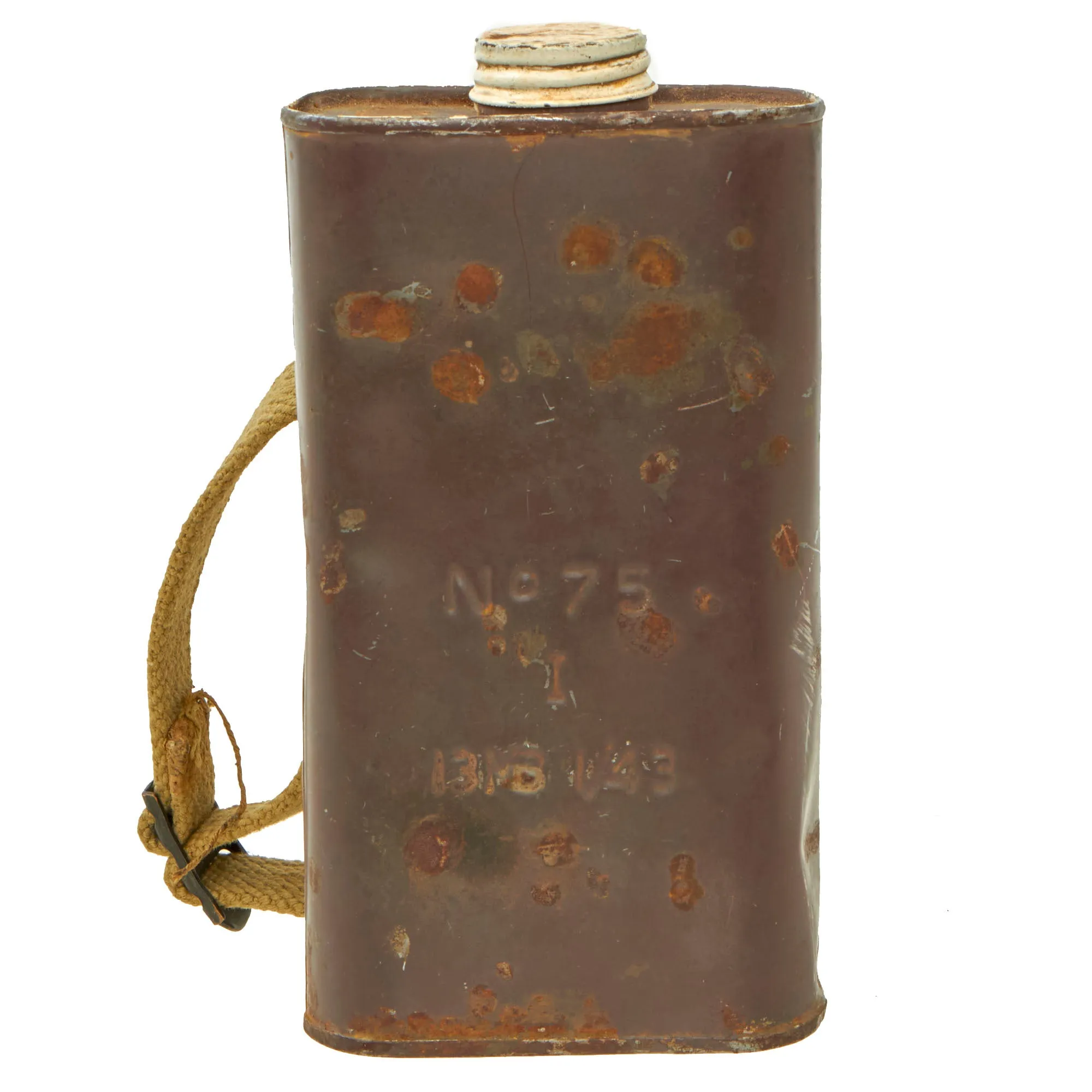 Original British WWII Inert No. 75 Anti-Tank “Hawkins” Grenade, As Used By U.S. Airborne Forces - Dated 1943