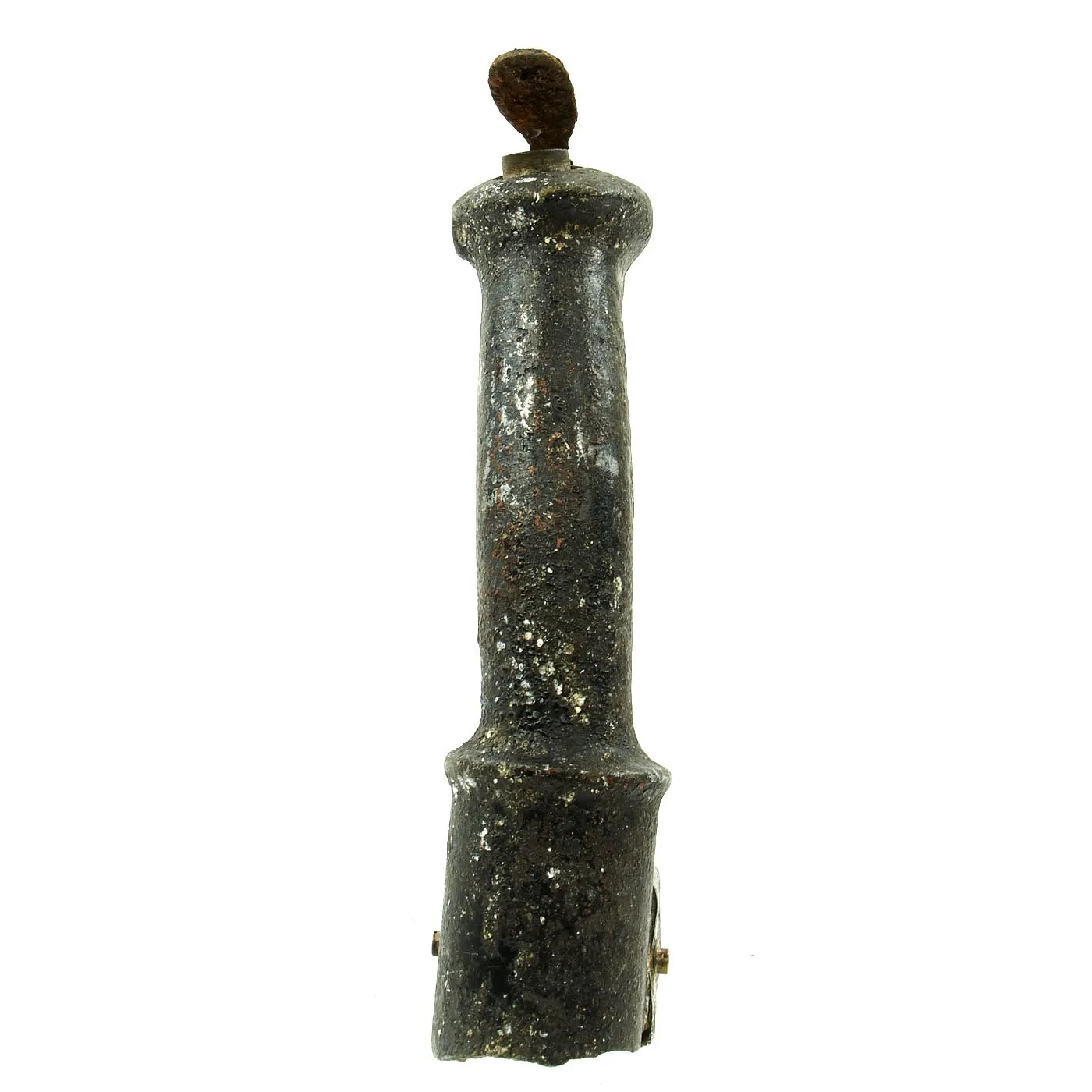 Original German WWII Luftwaffe Messerschmitt Bf 109 Control Stick KG13B ME-109 - Ardennes Excavated