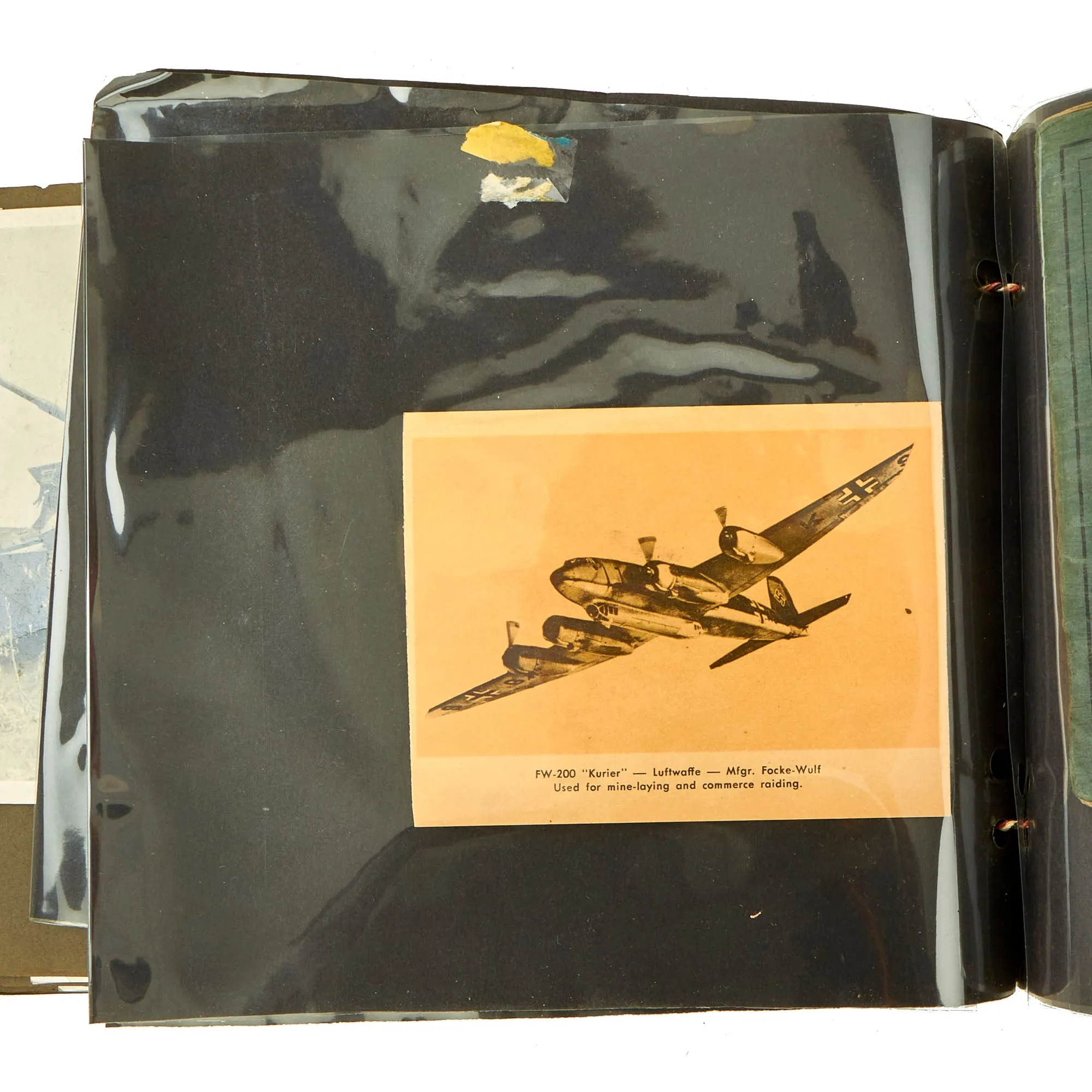 Original German WWII Luftwaffe Photo Album Featuring Numerous Disabled Soviet Tanks with Soldbuch - 144 Photos