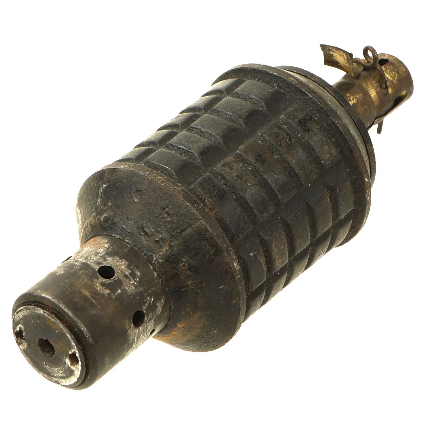 Original Japanese WWII Type 91 Hand Fragmentation Grenade dated 1938 with Booster - Inert