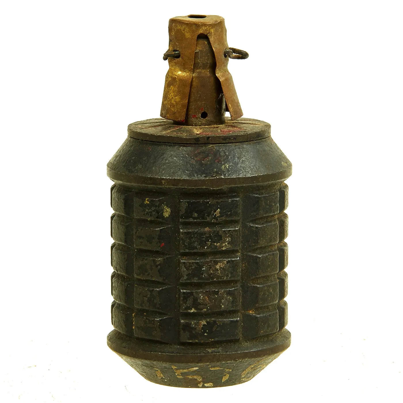 Original Japanese WWII Type 91 Inert Hand Fragmentation Grenade without Booster - dated 1940