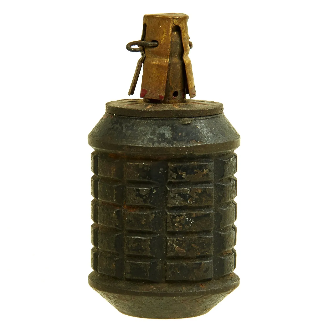 Original Japanese WWII Type 91 Inert Hand Fragmentation Grenade without Booster - dated 1940