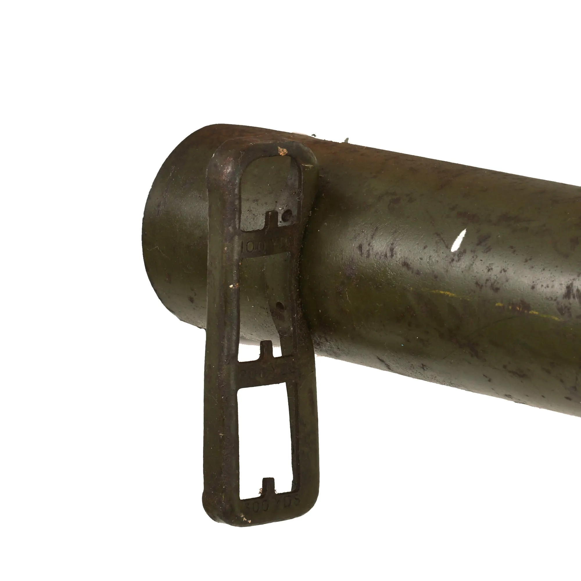 Original Rare U.S. WWII 1943 M1A1 Bazooka 2.36 inch Anti-Tank Rocket Launcher Serial 162003 - Inert