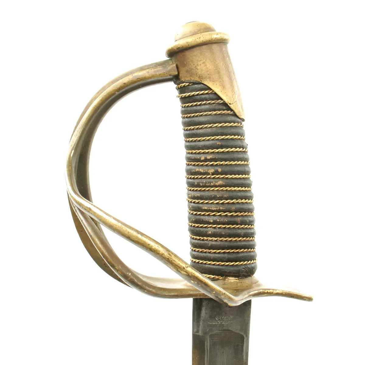 Original U.S Civil War Model 1840 Heavy Cavalry Saber with Steel Scabbard by Horstmann's Philadelphia