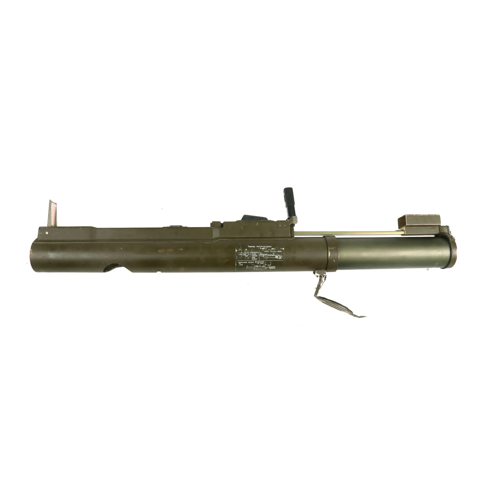 Original U.S. Vietnam War 1969 Dated M72 Light Anti-Armor Weapon “LAW” Tube Converted to M190 Subcaliber Trainer - With M73 Insert