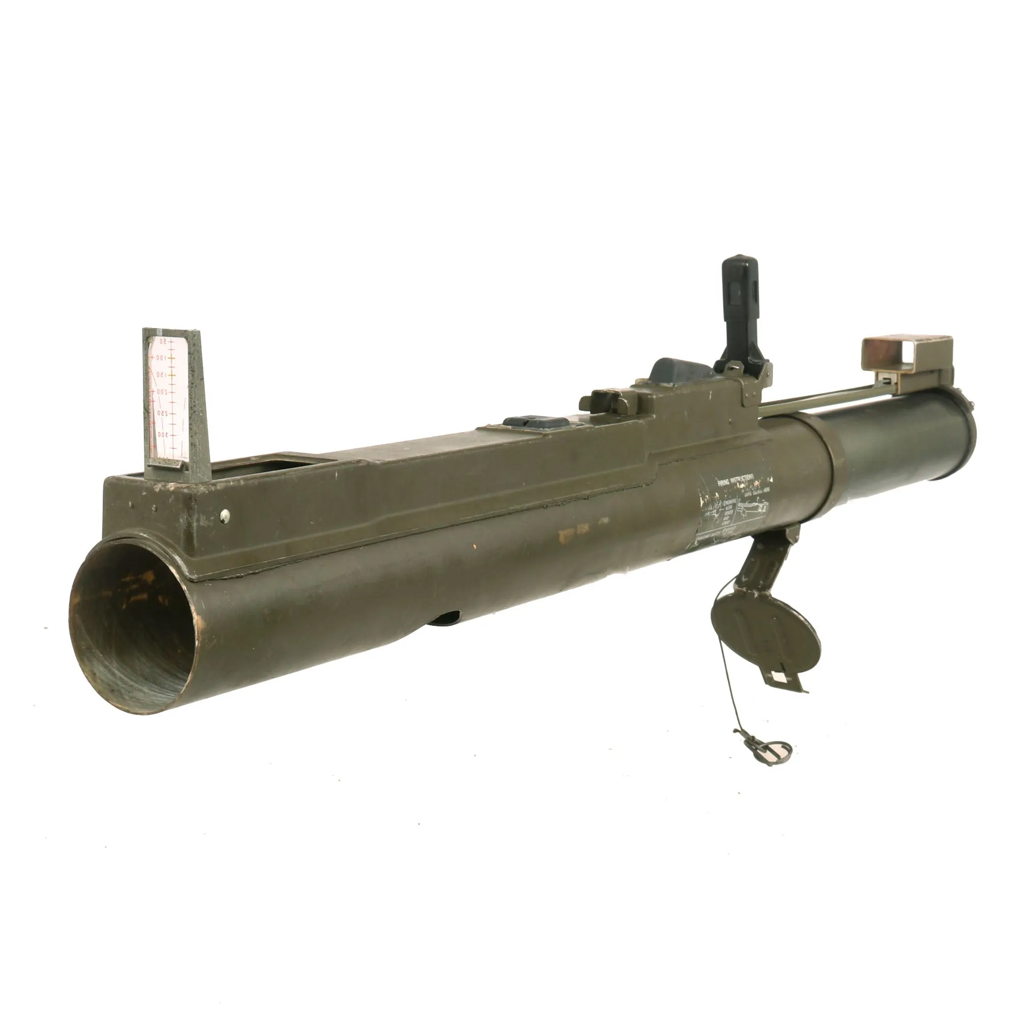 Original U.S. Vietnam War 1969 Dated M72 Light Anti-Armor Weapon “LAW” Tube Converted to M190 Subcaliber Trainer - With M73 Insert