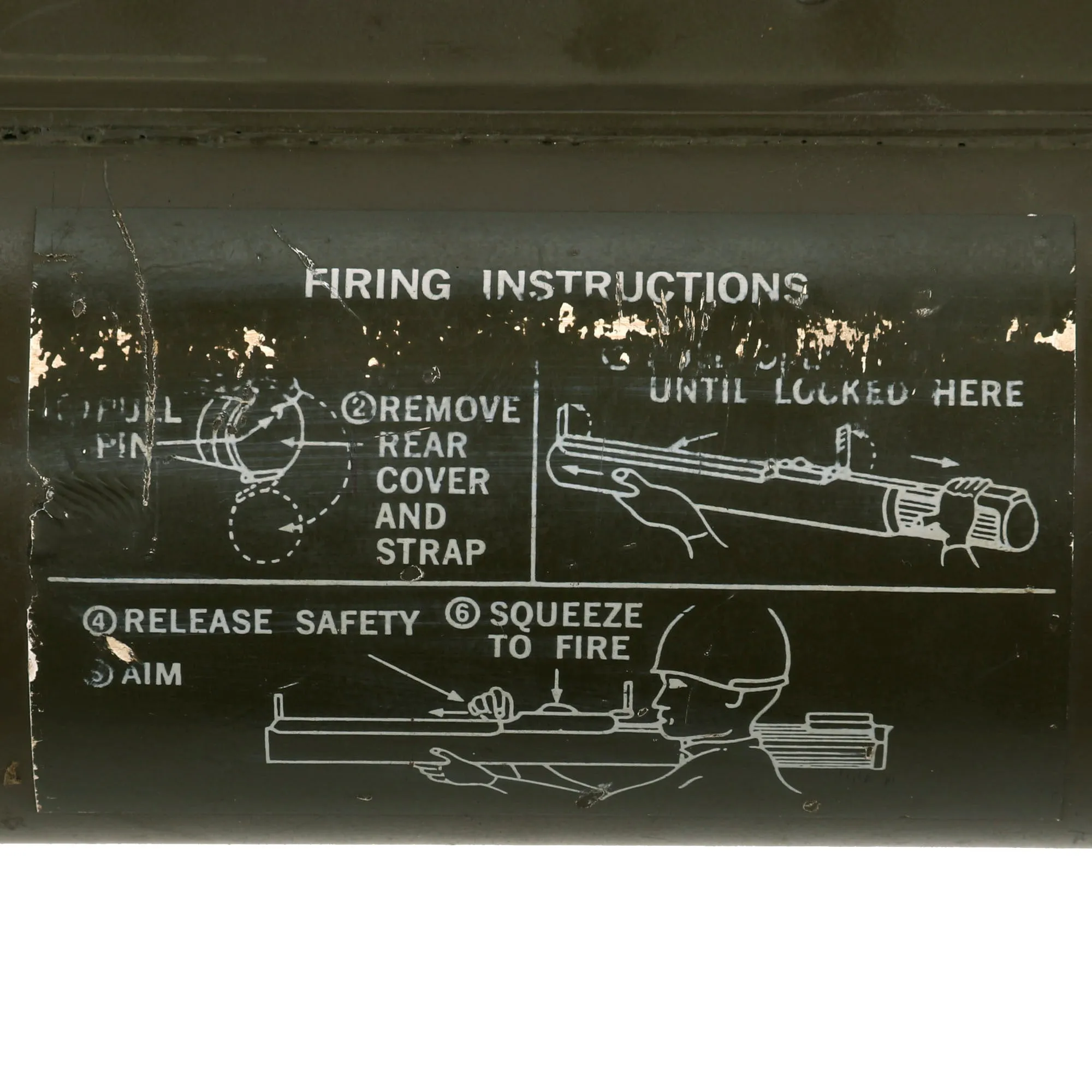 Original U.S. Vietnam War 1969 Dated M72 Light Anti-Armor Weapon “LAW” Tube Converted to M190 Subcaliber Trainer - With M73 Insert