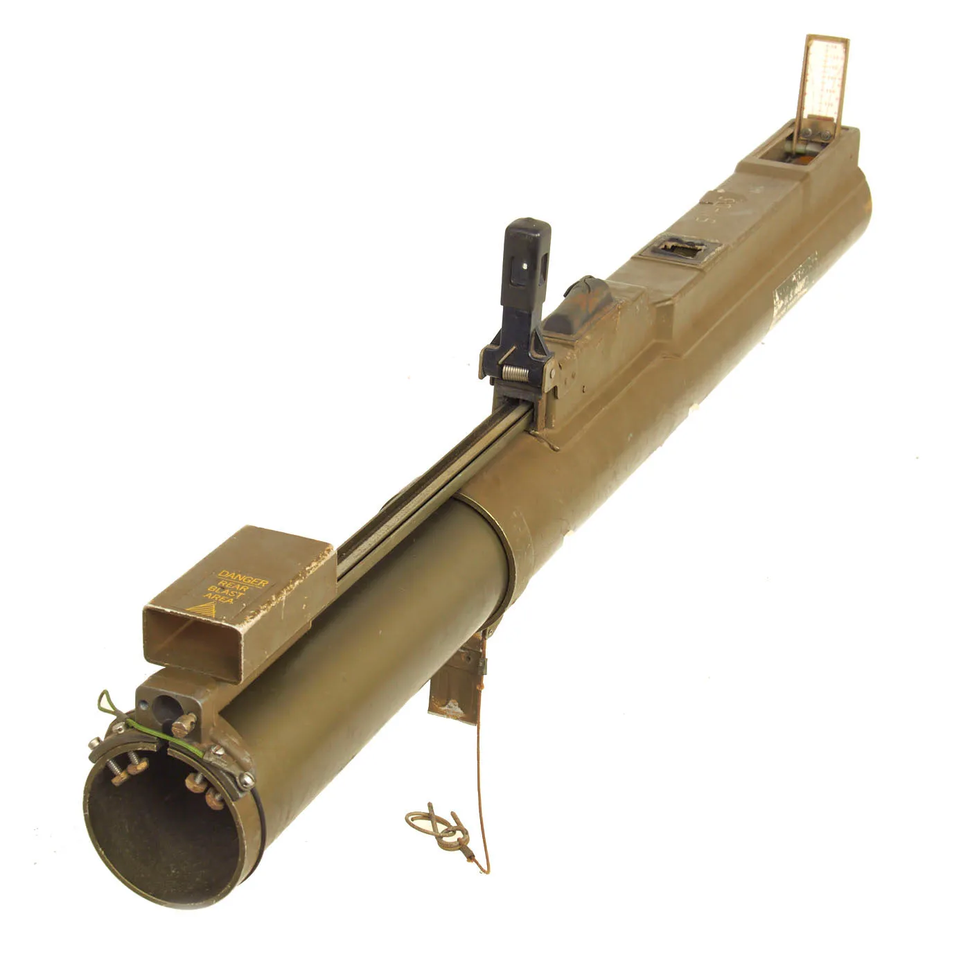 Original U.S. Vietnam War Era M72 Light Anti-Armor Weapon “LAW” Tube Converted to M190 Subcaliber Trainer - Without M73 Insert