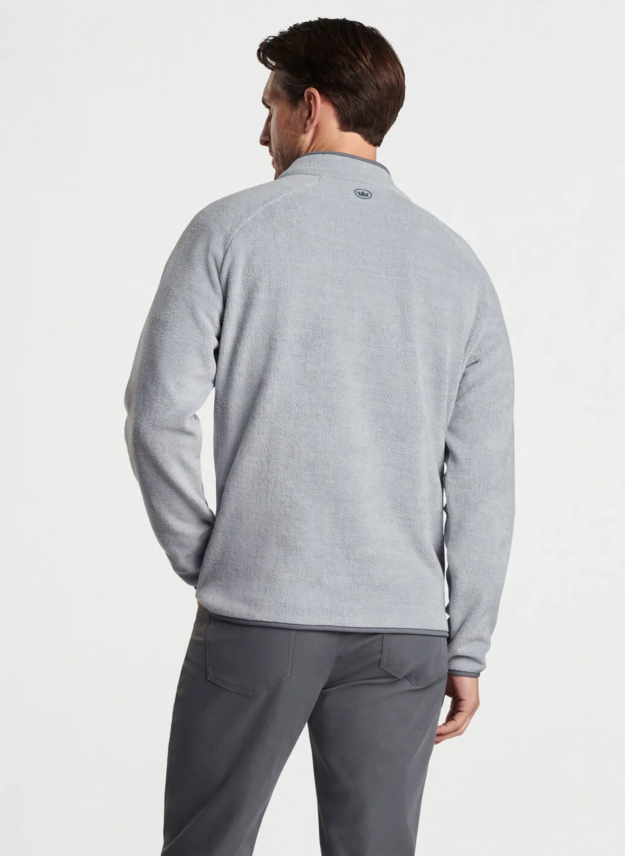 Peter Millar Fade Custom Half-Zips, Gale Grey