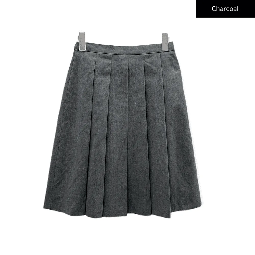 Pleated Midi Skirt CG08