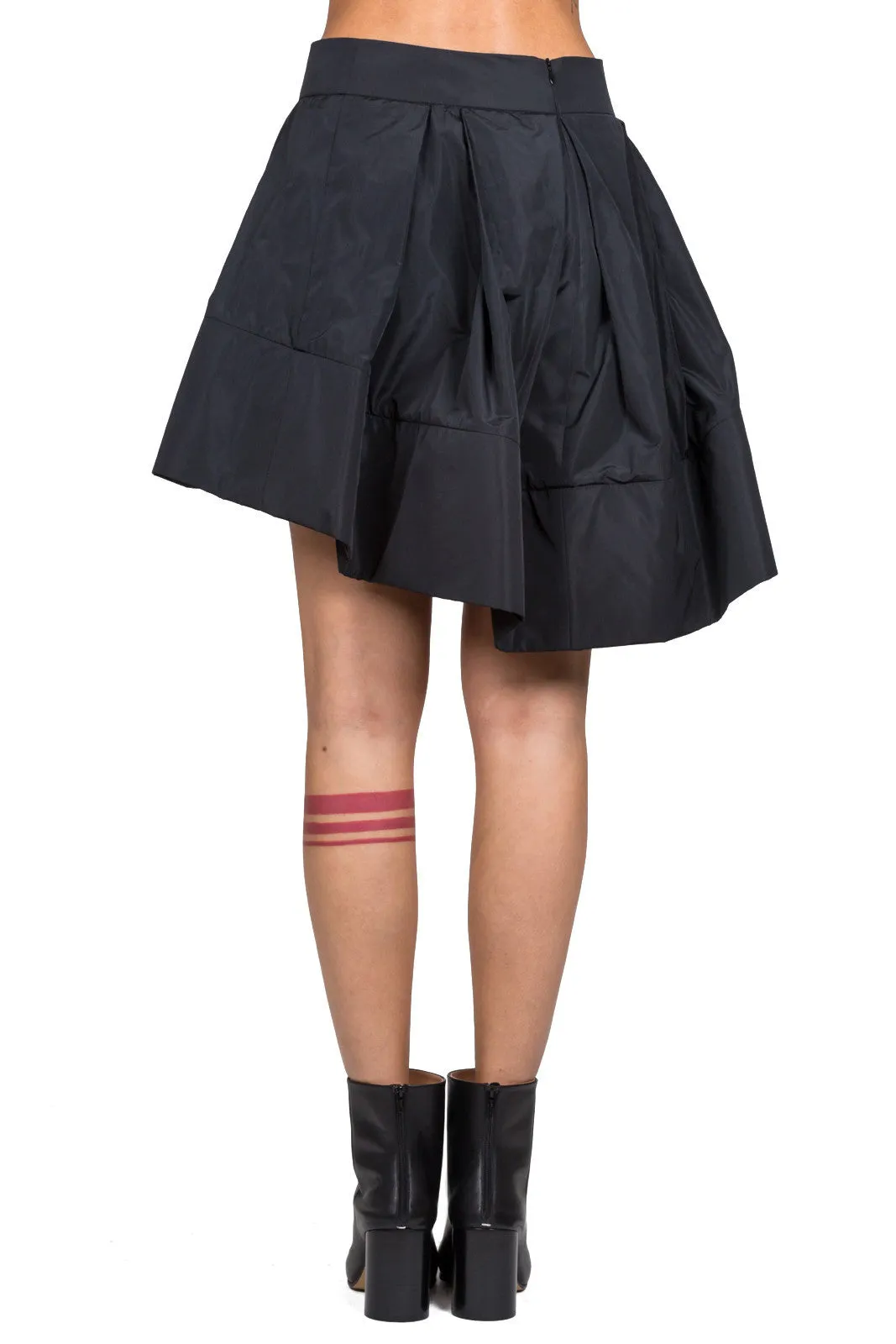 Pleated Short Skirt