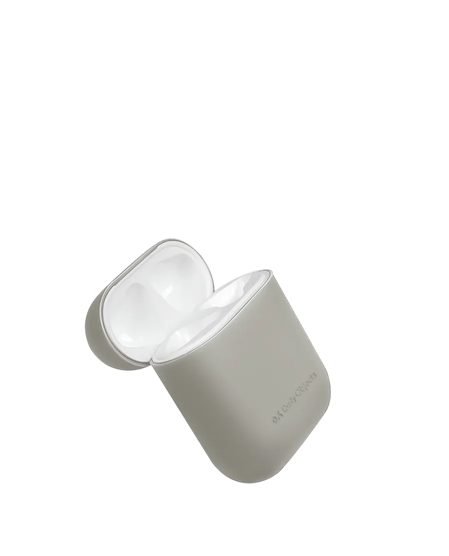 Poncho Airpods Case Cover - (Off-White)