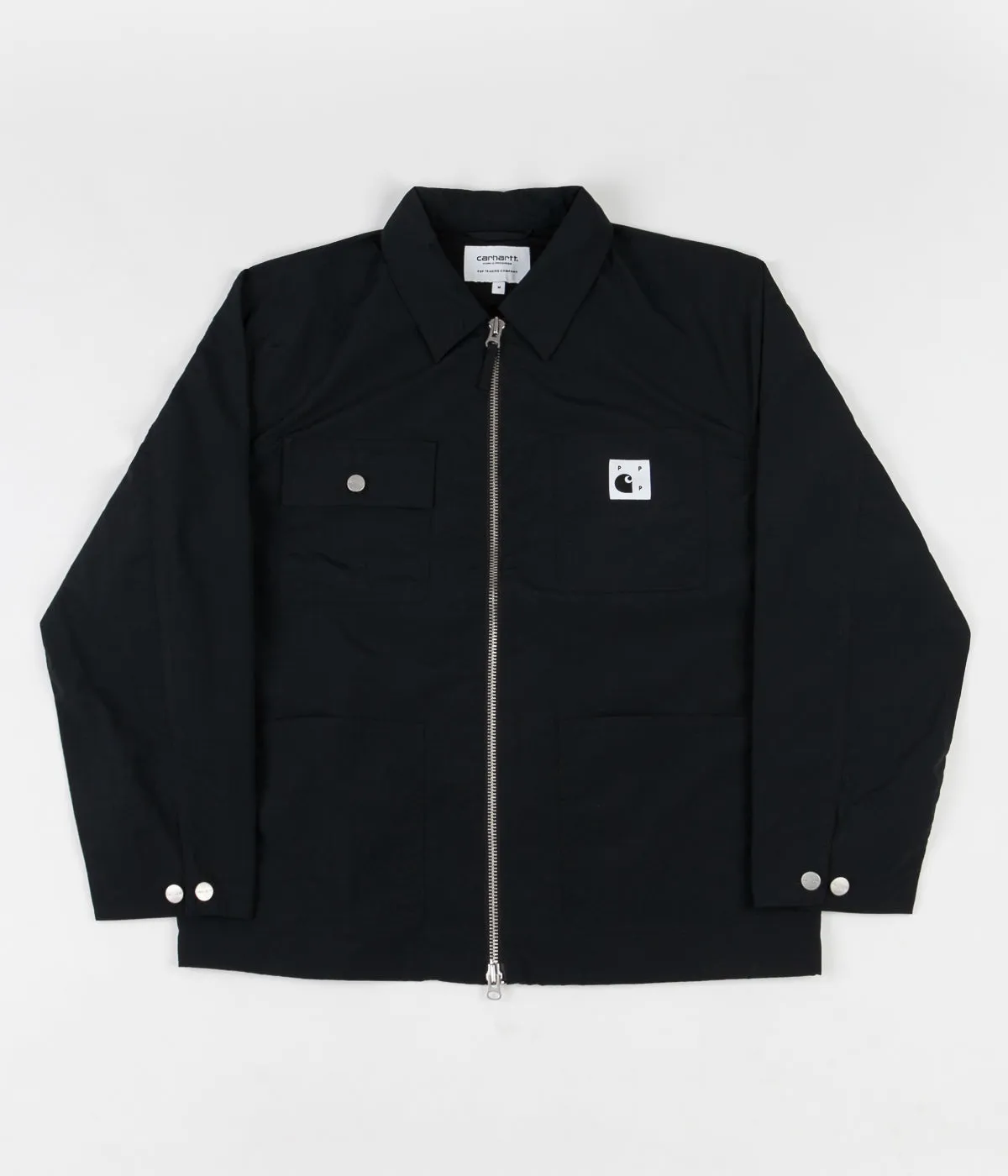 Pop Trading Company x Carhartt Michigan Chore Coat - Black