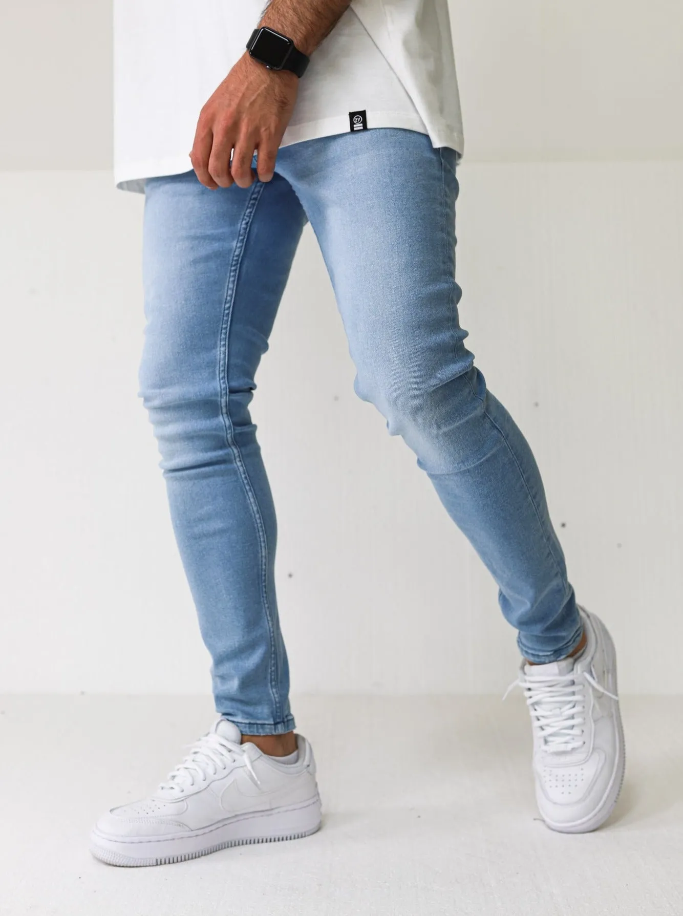 Premium 4X Stretch Light Blue Jeans