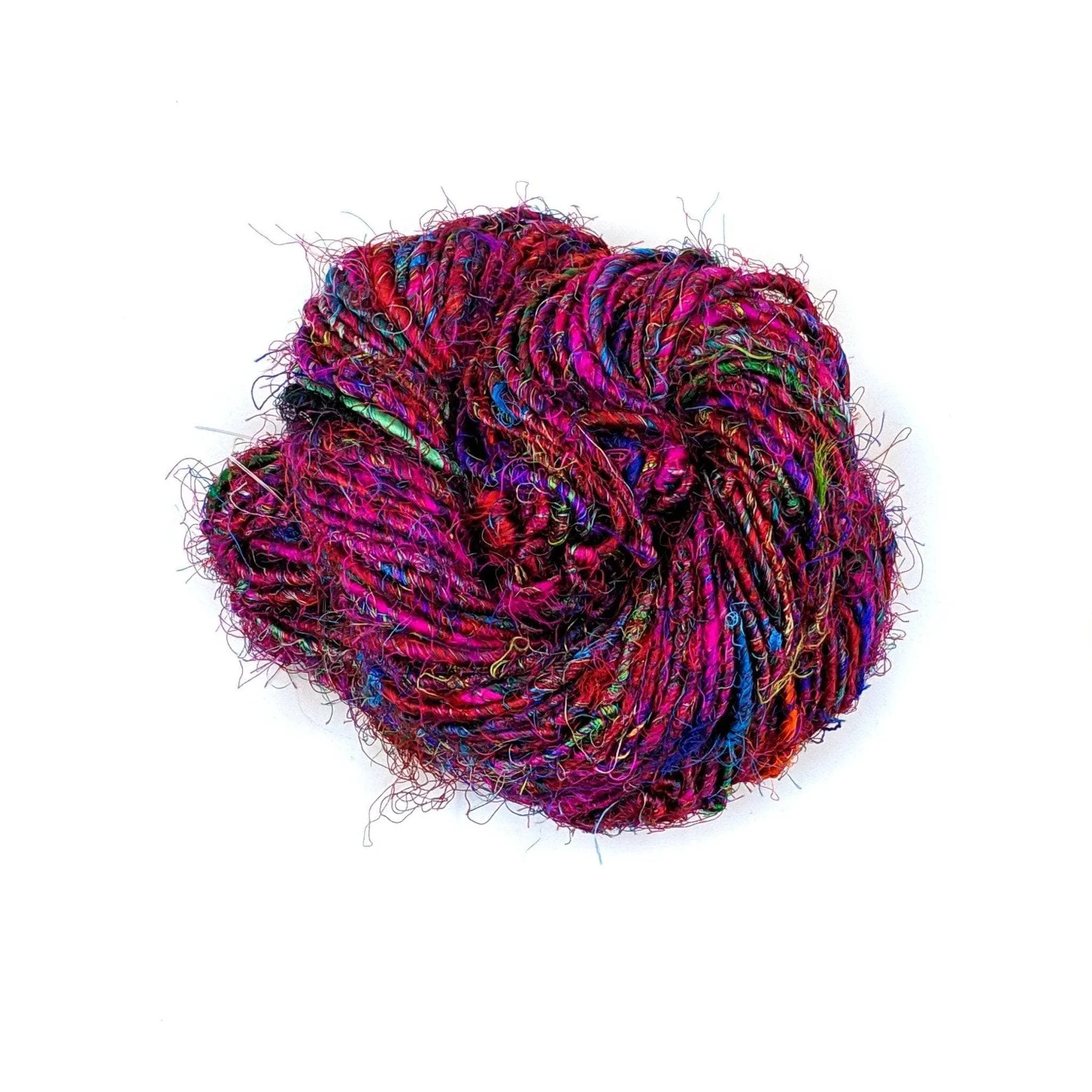 Premium Sari Silk Handspun Yarn