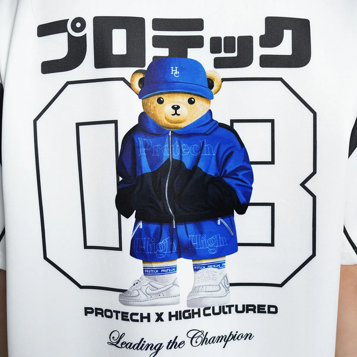 PROTECH X HIGH CULTURED Victory Hiro Jersey Loose Tee - 1033