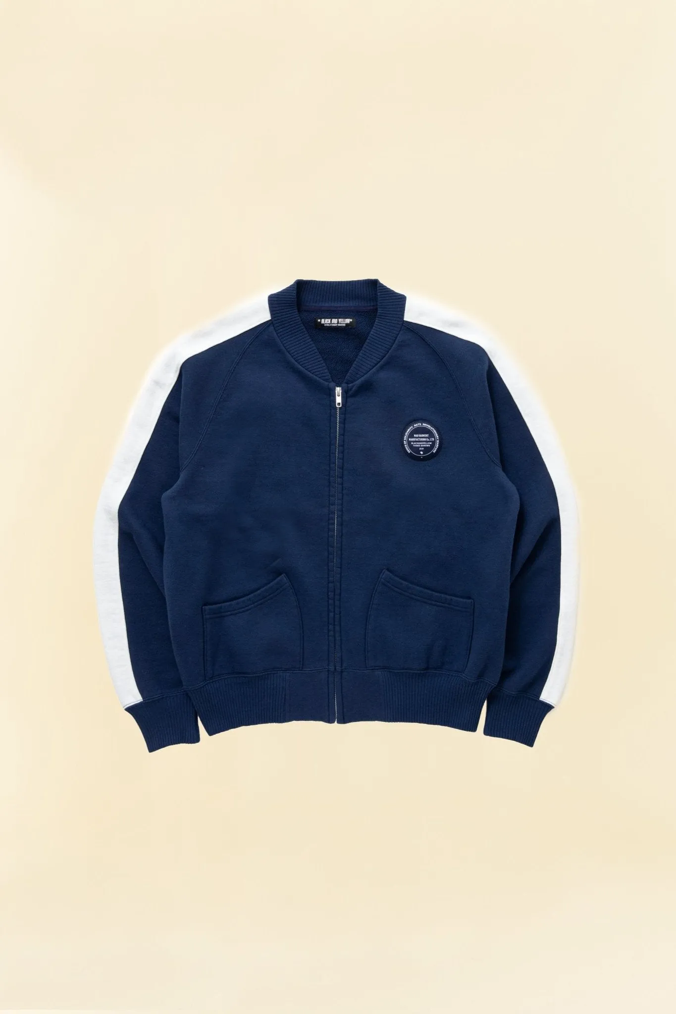 Rats 50's Zip Sweat - Navy