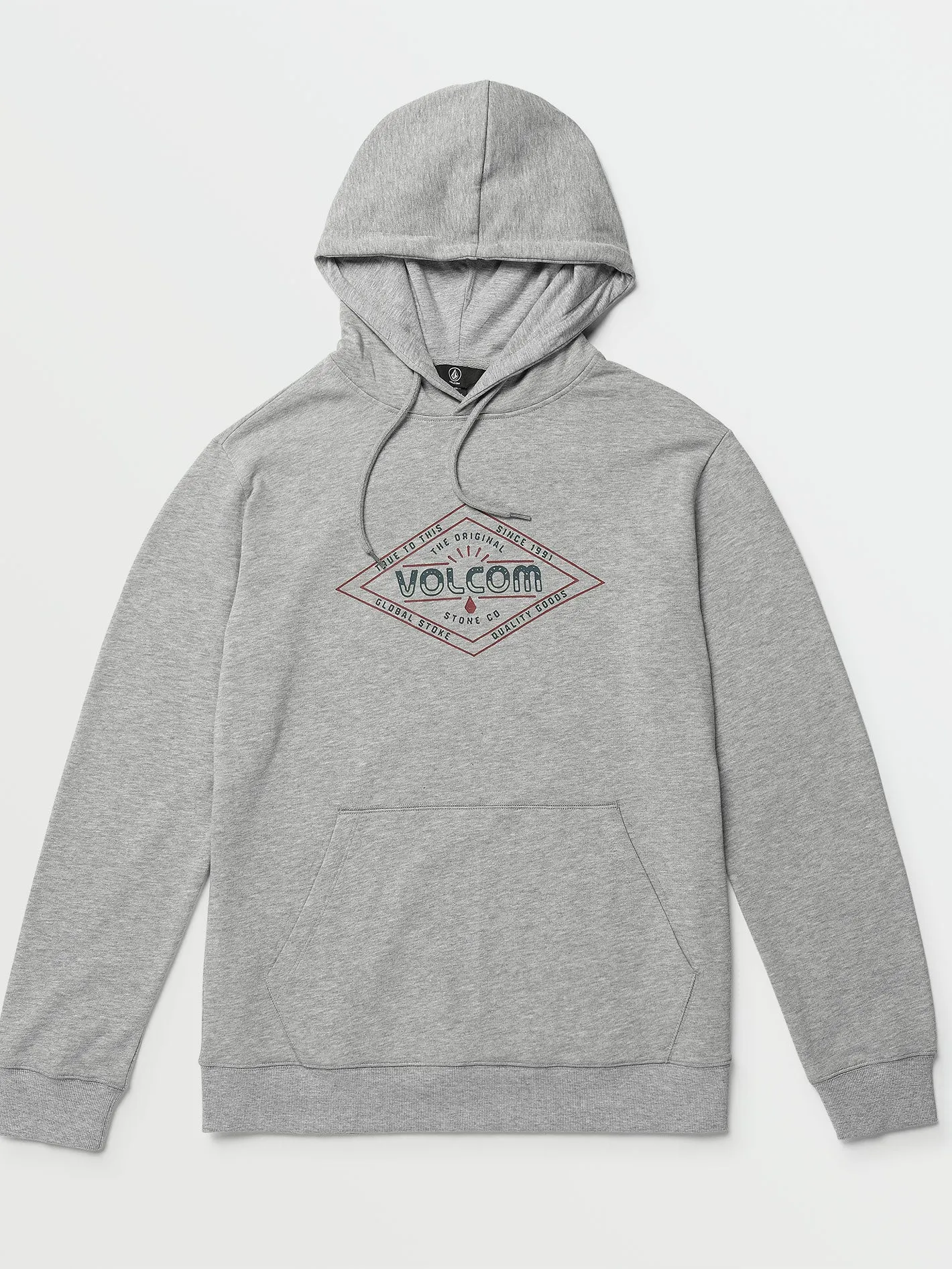 Roundabout Pullover Fleece Sweatshirt - Heather Grey