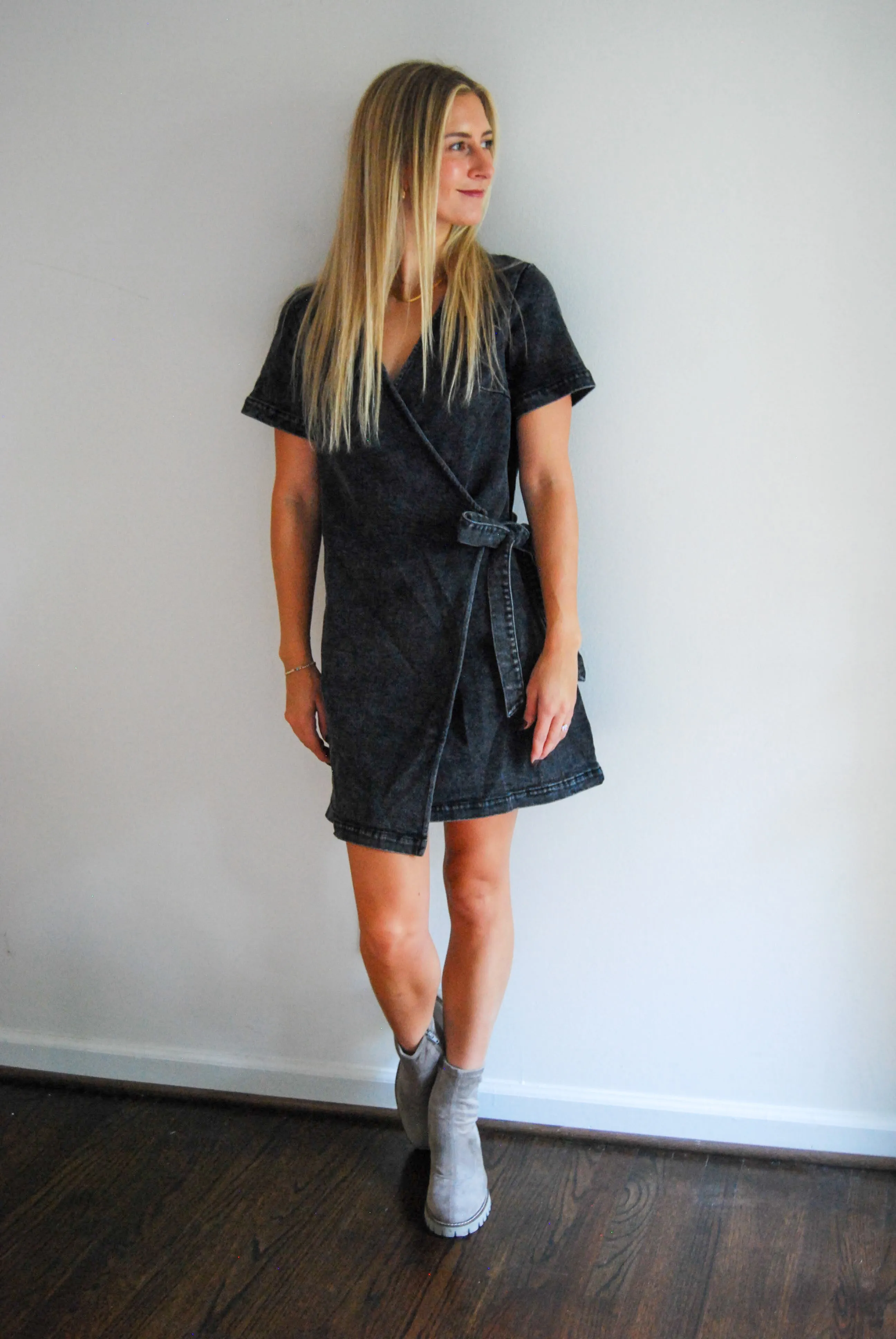 State Of Mind Wrap Dress