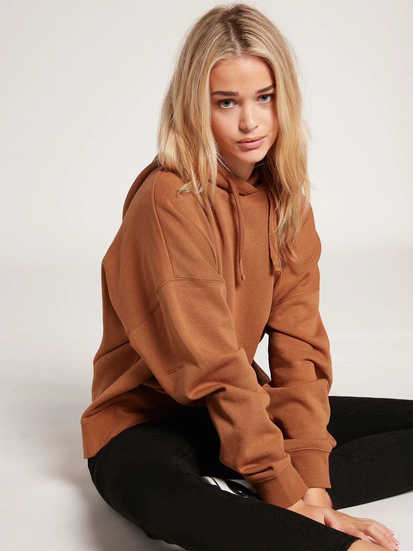 Stone Heart Hoodie - Mocha