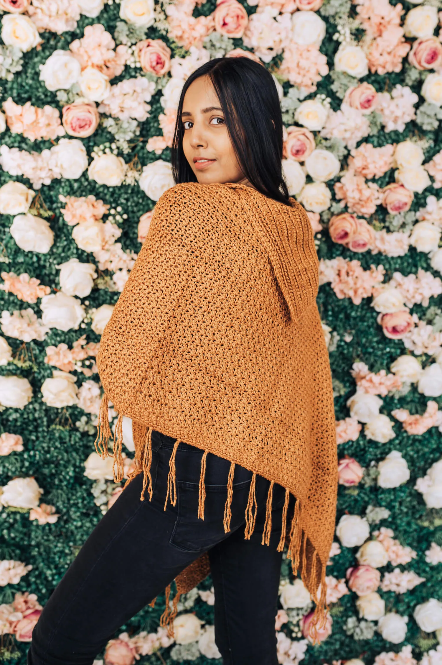 Sugar Maple Poncho (Crochet)