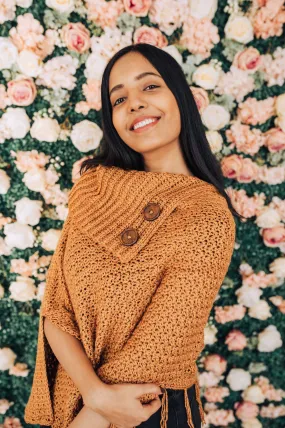 Sugar Maple Poncho (Crochet)