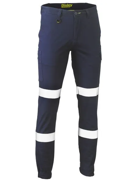 Taped Biomotion Stretch Cotton Drill Cargo Cuffed Pants - BPC6028T