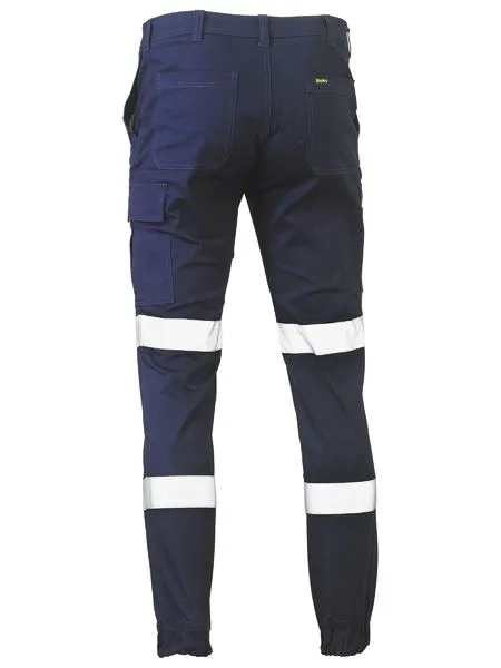 Taped Biomotion Stretch Cotton Drill Cargo Cuffed Pants - BPC6028T