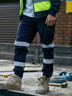 Taped Biomotion Stretch Cotton Drill Cargo Cuffed Pants - BPC6028T