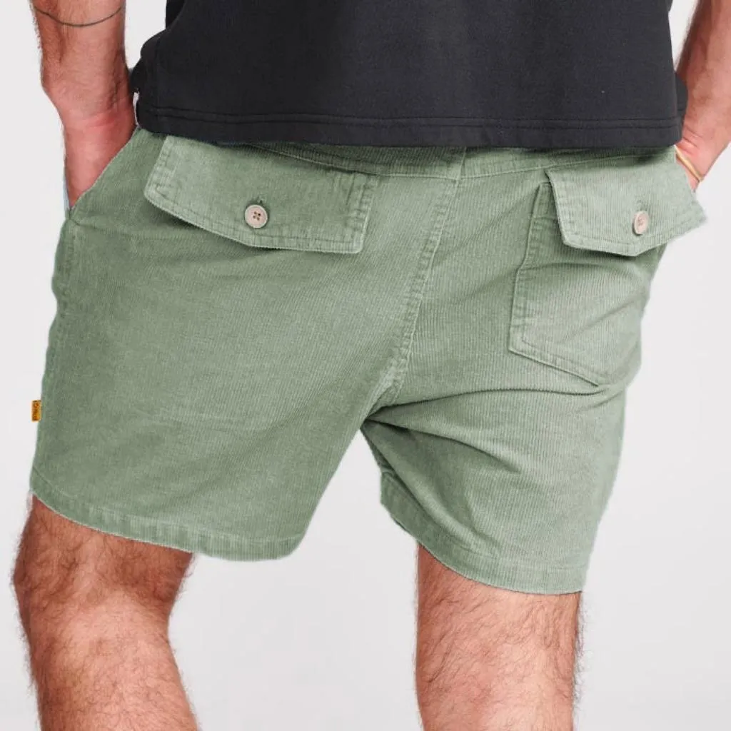 Tcss All Day Cord Walkshorts - Seagrass