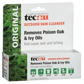 Tecnu Outdoor Skin Cleanser Poison Oak/Ivy Treatment 4 oz By Tecnu