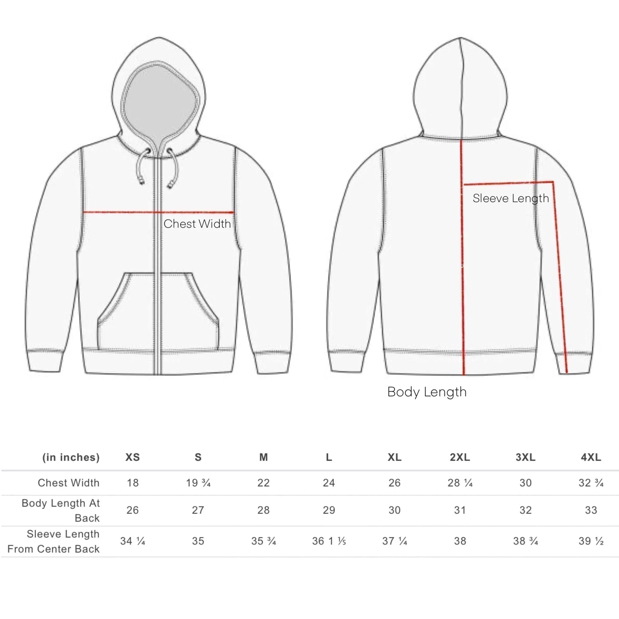 The Overcast Zipper Hoodie