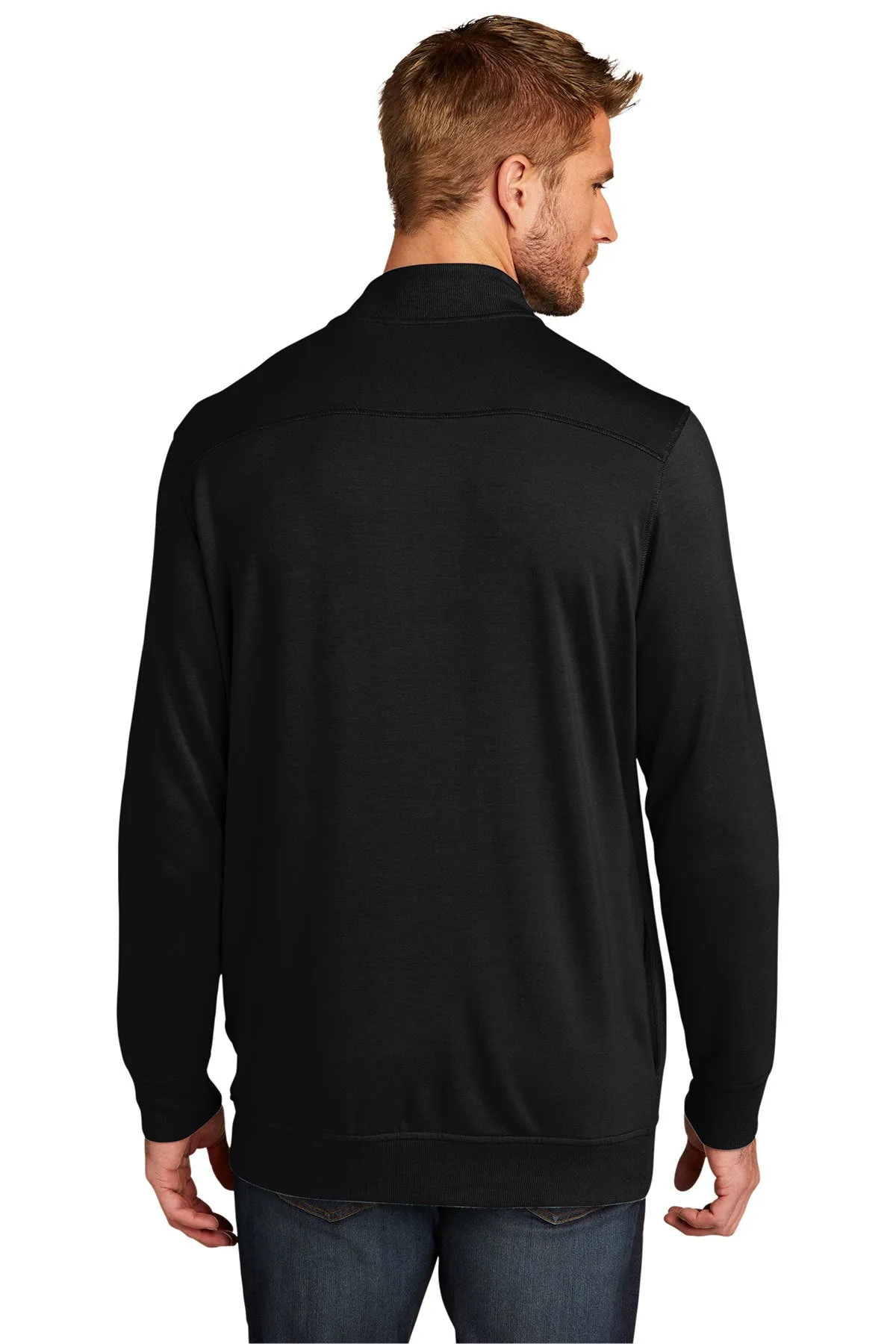 TravisMathew Newport 1/4-Zip Fleece Black