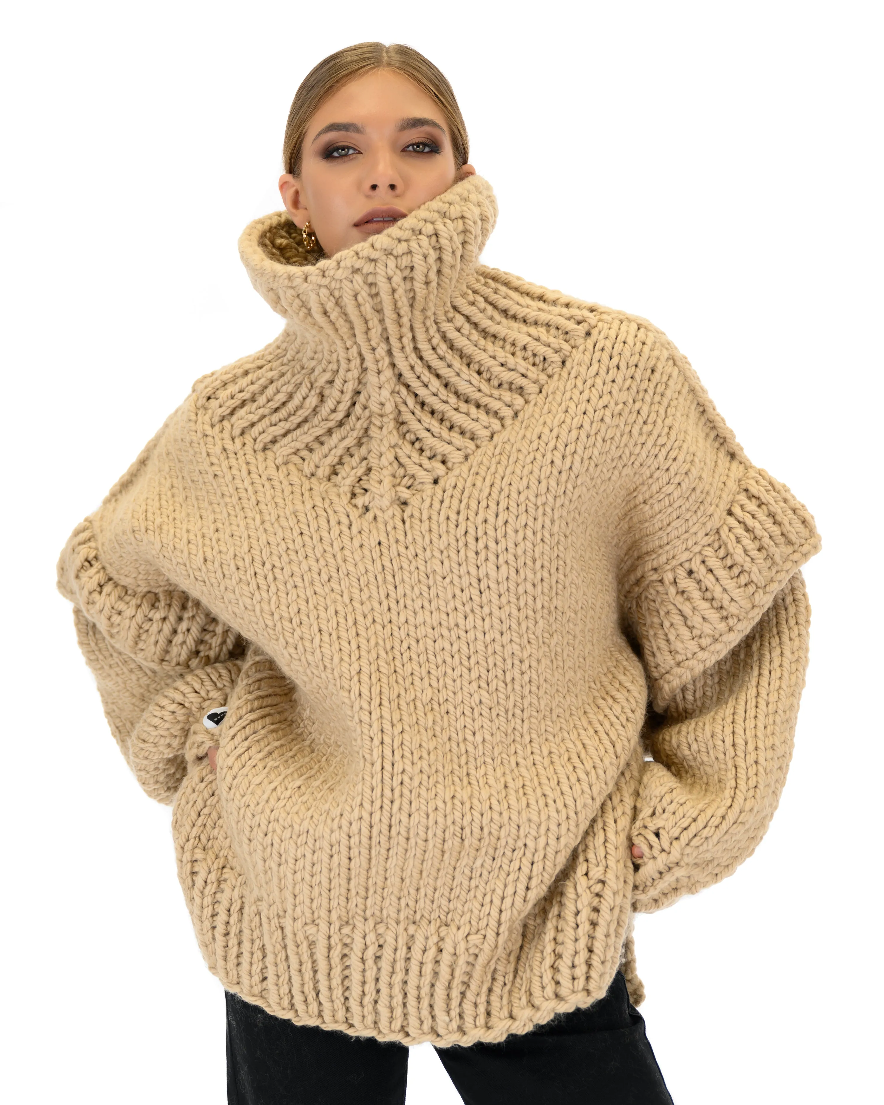 Turtle Rolled Neck Sweater