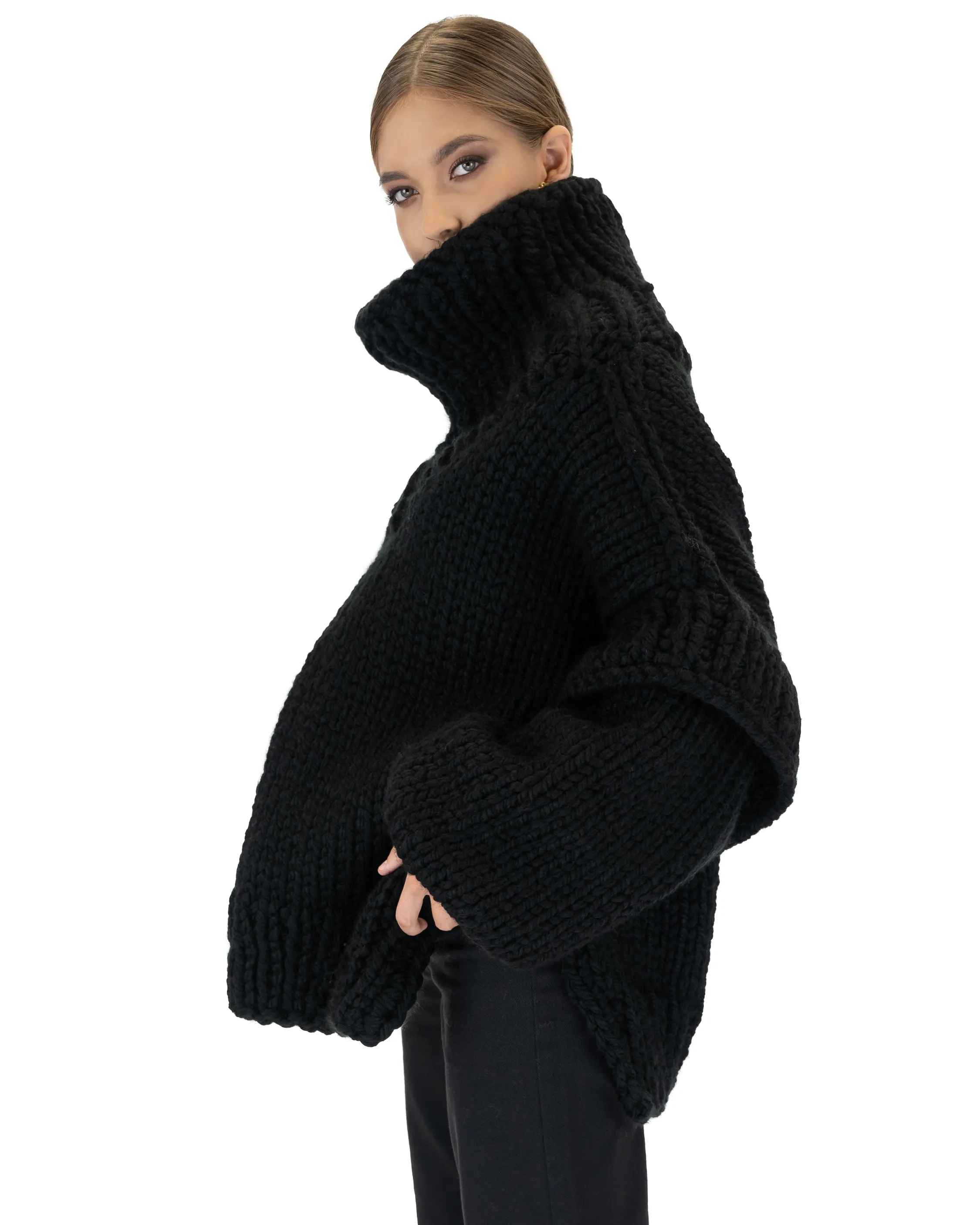 Turtle Rolled Neck Sweater