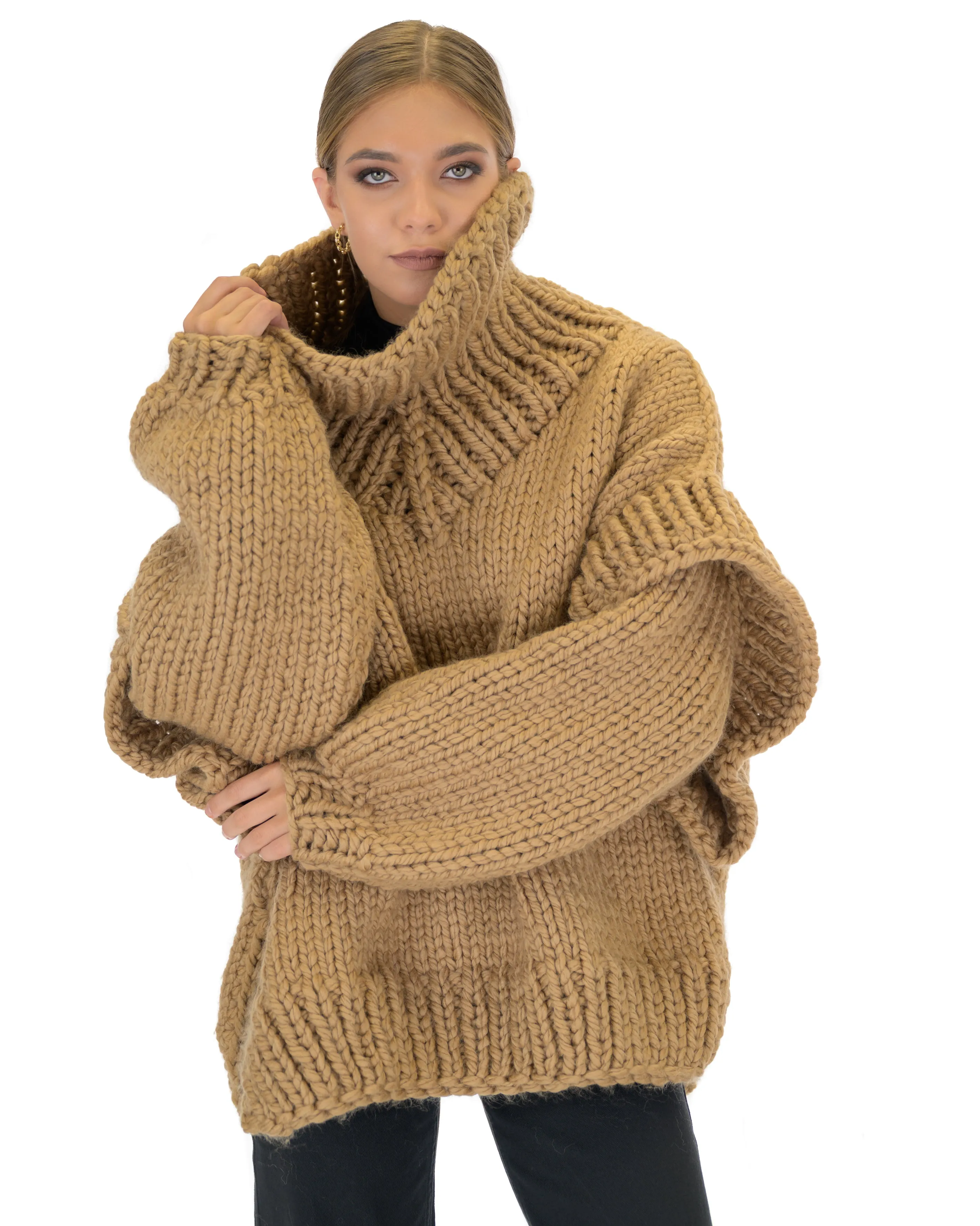 Turtle Rolled Neck Sweater