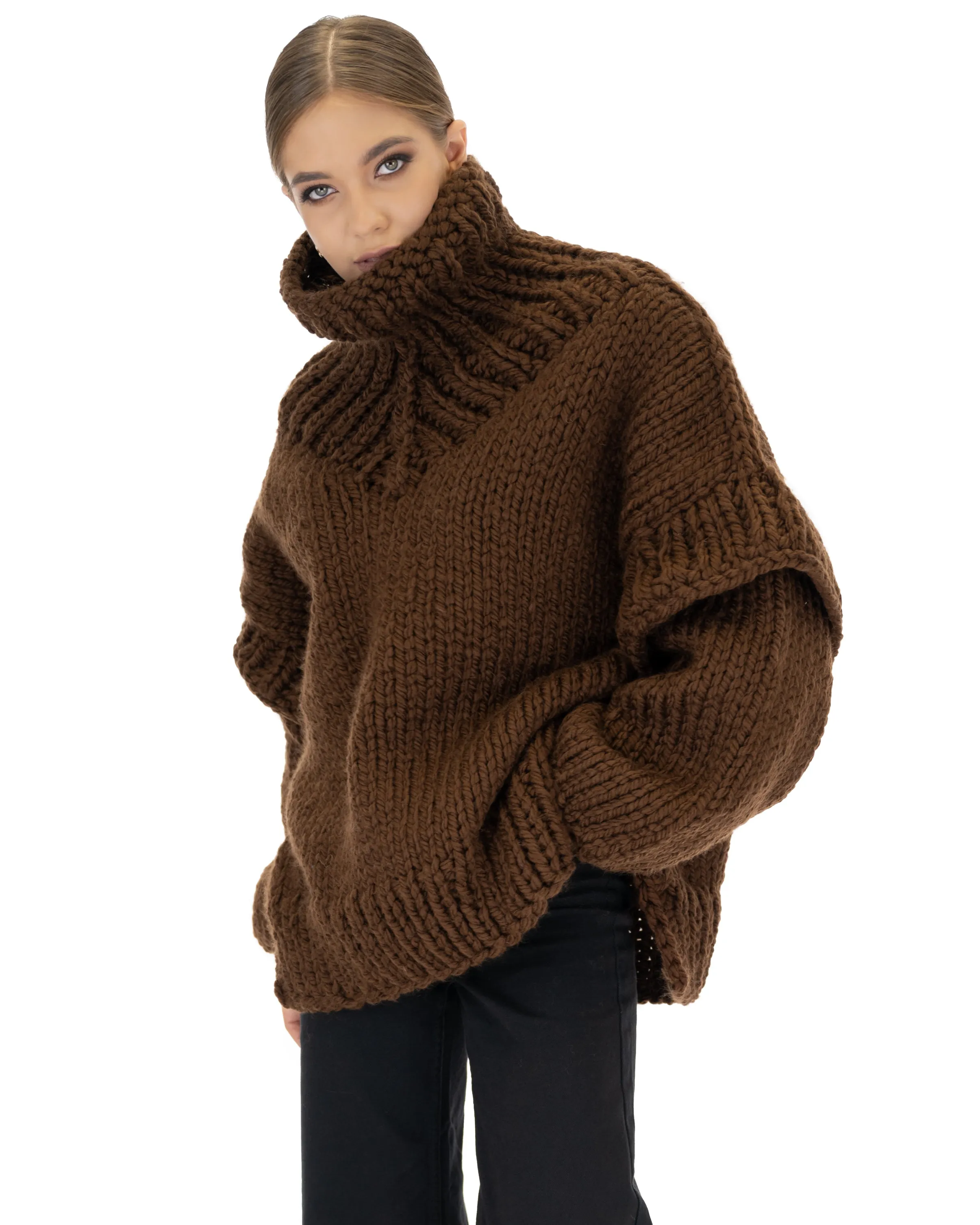 Turtle Rolled Neck Sweater