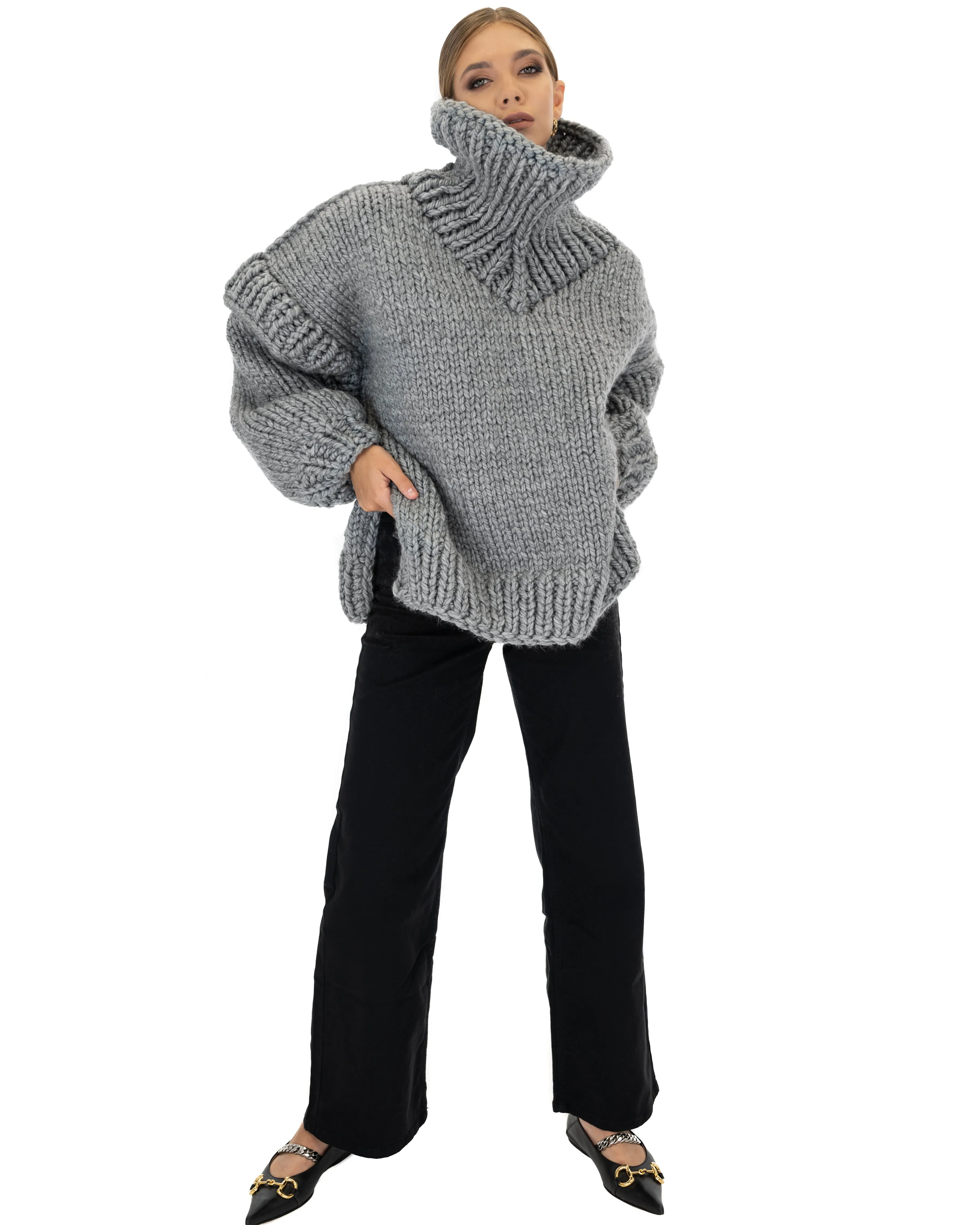 Turtle Rolled Neck Sweater