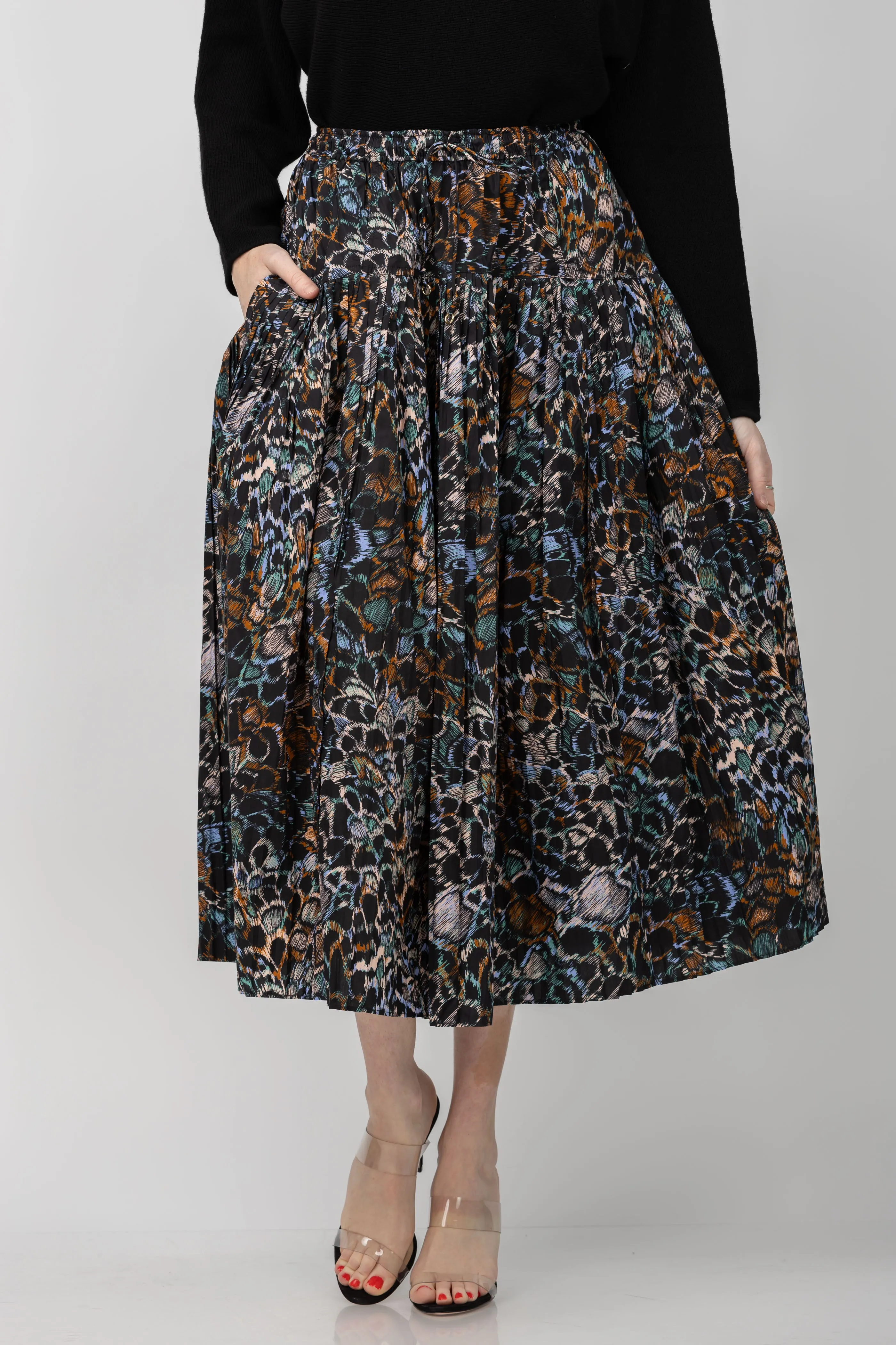 Ulla Johnson Ileida Skirt in Starling