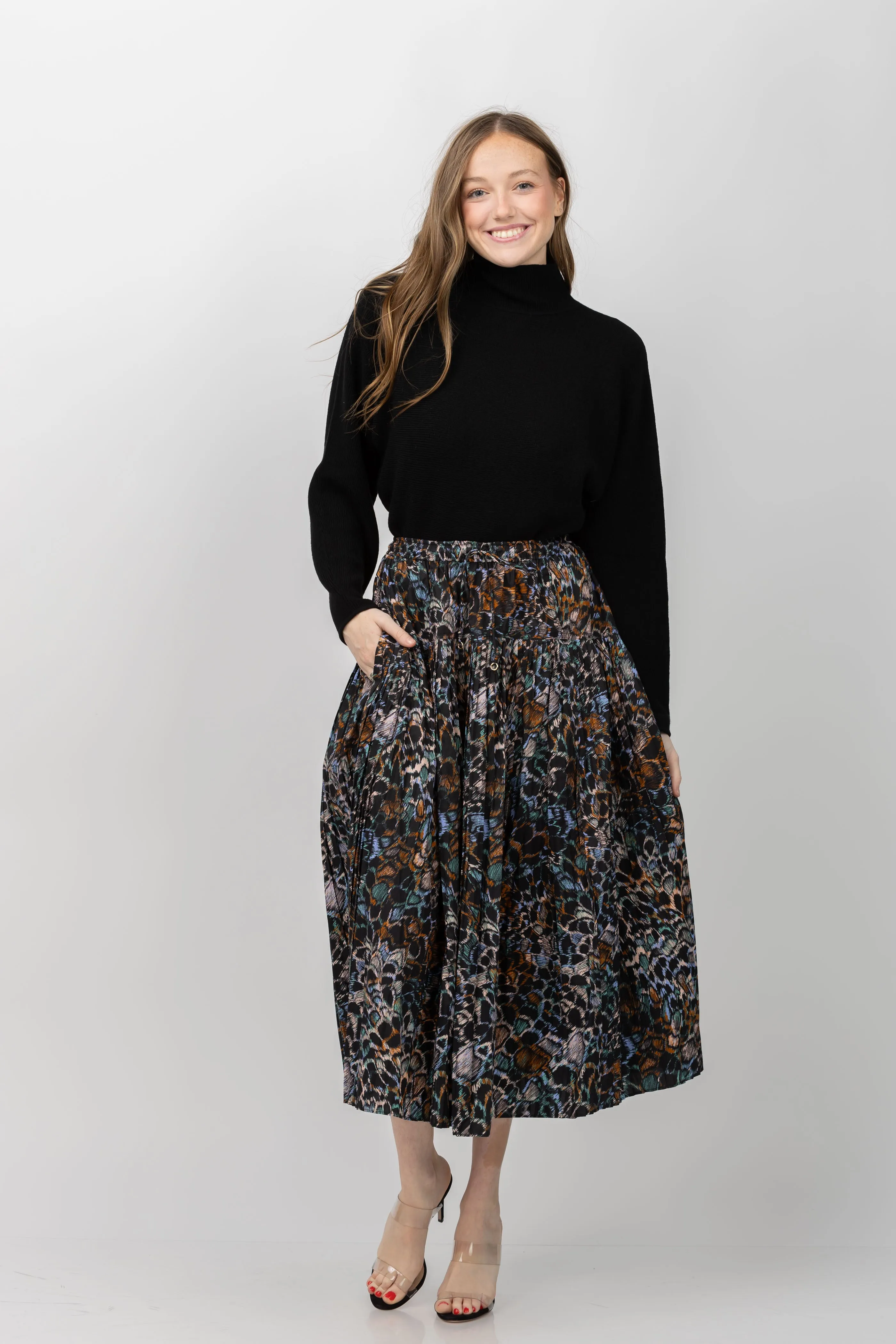 Ulla Johnson Ileida Skirt in Starling