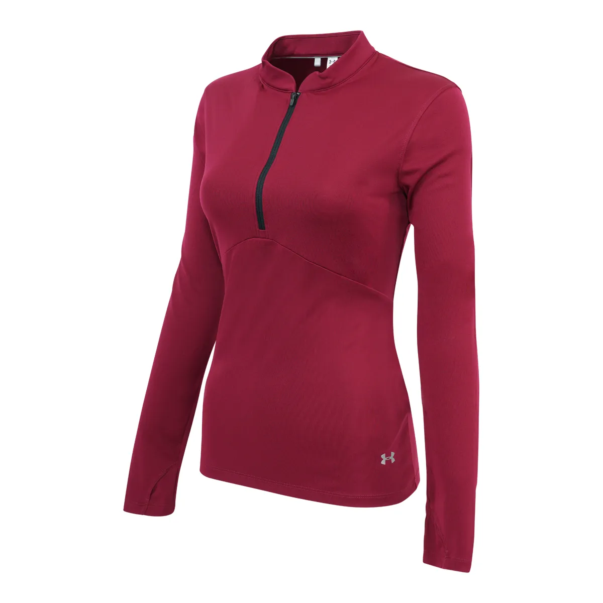 Under Armour Women's Swift Mock Jacket Black Currant S