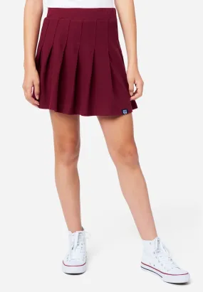 Varsity Girls Pleated Skirt