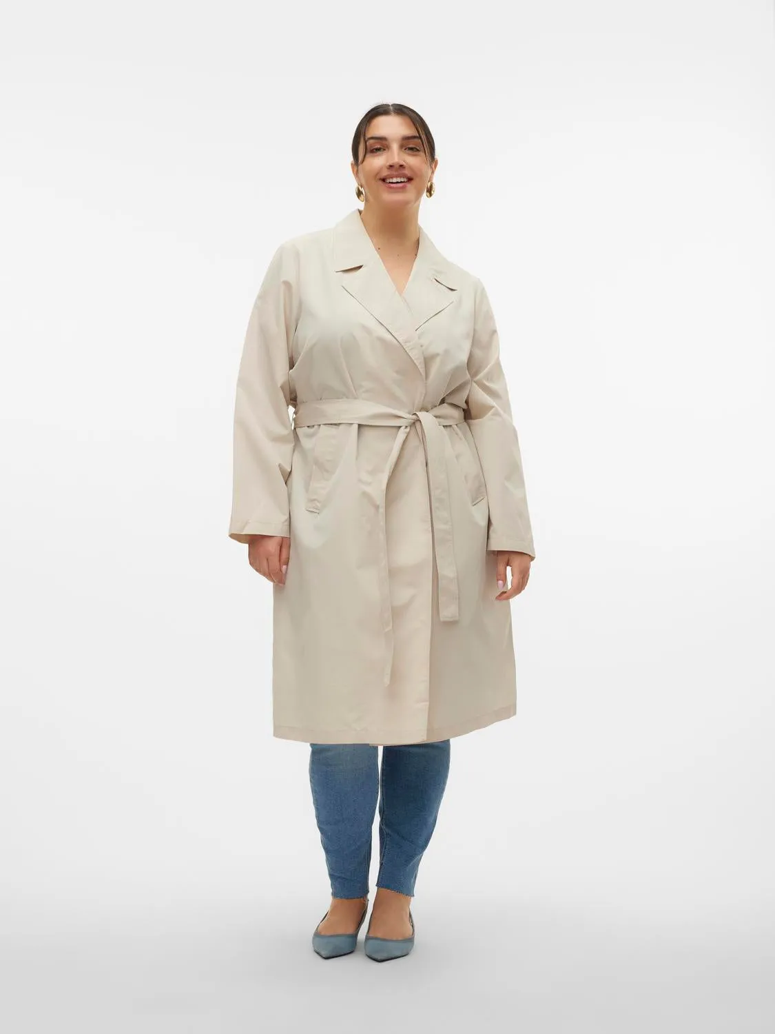 Vero Moda Curve Neel Trenchcoat